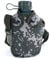 HNJZX Camouflage Kettle, Titanium Military Canteen Cup, Aluminum Military Water Bottle, Army Style Canteen, with Cover Bag for Camping Hiking (Woodland Camouflage)