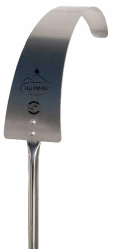 Glutentferner, Edelstahl, 22 cm, mit Griff für Bella Napoli Öfen