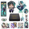 Genshin Impact Merch Box inkl. 11 Geschenk, Alle 5 Stars Charaktere Plush Poster Stand Figur Geschenkbox Set, Sammlung für Traveller Fans (Xiao)