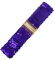 Cadoline Ceinture à paillettes violette pour femmes avec élastique extensible et boucle dorée Corset