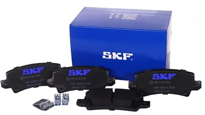 SKF Scheibenbremse Bremsbelag VKBP 90208 A - 4er Set - Position Hinterachse Höhe 77 mm Länge 134 mm Breite 83 mm Dicke 15,5 mm - OE Qualität