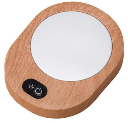 LOVIVER Becher mit automatischem Rühren, 400 ml, elektrischer Rührbecher, Kaffeebecher mit automatischem Rühren, Glasmisch-Kaffeebecher, Rührbecher, USB-beheizter Untersetzer