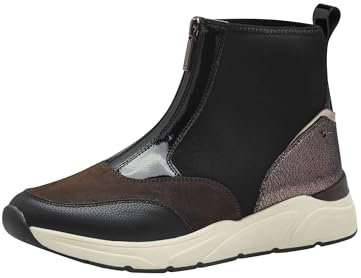 Tamaris Damen Sneaker Vegan; BLACK COMBINED, EU 38