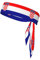 Trukd TD-TD12158 Stirnbänder mit Flagge der Republik Kroatien, Sport-Kopfband, Stirnband für Damen und Herren, Haarband für Laufen, Workout, Fußball, Schwarz