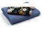 VmG-Store Waffelpique + Baumwollstoff Set farblich abgestimmt Waffel Stoff 100% Baumwollstoff Tex Standard 100 (Dahlien Pfingstrose Set67)
