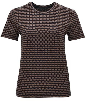 OPUS Damen Kurzarmshirt | Shirt SIWAVE Coal Blue, 36