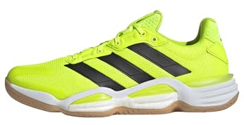 adidas Hombre Stabil 16 Indoor Shoes, Lucid Lemon/Carbon/Lucid Lemon, 44 EU