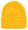 axy Kinder Winter Beanie Strickmütze mit breiter Krempe für Jungs und Mädchen von 1-6 Jahren, Kindermütze Jungen Kleinkind (Gelb)