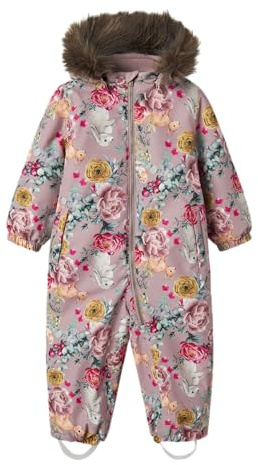 NAME IT Mädchen Nmfsnow10 Suit Aop Fo Noos Nmfsnow10 Suit Aop Fo Noos (1er Pack)