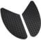 GisWell 1 Paar Motorrad Tankpad, tankschutz motorrad, Schwarze Motorrad Aufkleber Tank Seite, Motorrad Tankaufkleber, mit Doppelseitigem Nano-Klebeband, für Yamaha für Kawasaki für Triumph für Honda