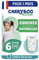 CARRYBOO - Windeln, Größe 6, 16-30 kg – Ökologische Babywindeln – natürliche Babypflege, hypoallergen, ohne Parfüm und auslaufsicher – – 102 Einwegwindeln – 1 Monat