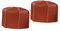 SUPVOX 2 Pièces Support de réservoir de gaz injecteur de Carburant Bouteille de gaz de Camping de réservoir Couverture de Manchon de réservoir de gaz Anti-Chute PU Brown