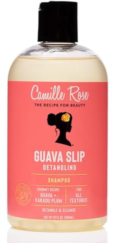 Camille Rose Guava Slip Detangling Shampoo, 355ml, All Hair Textures, Guava and Kakadu Plum