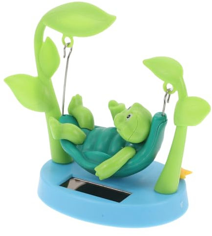 Yardwe Schaukelschildkröte Armaturenbrett-Ornament Solarbetrieben Auto-Dekoration Schildkröten-Puppe Für Autoinnenausstattung Schwingende Tierfigur Fürs Armaturenbrett