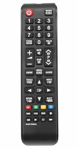 ROLLGAN Telecomando di ricambio AA59-00602A adatto per TV LED LCD Samsung UE32EH4003W UE32EH5000W UE40EH5000W PS43E450A1W UE46EH5000W PS51E450A1W UE22ES5000 UE26EH444 000 W