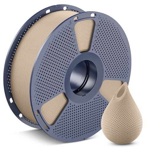 SUNLU PETG Holzfarbe Filament 1.75 mm, 3D Drucker Filament Eiche PETG 1KG | Hohe Festigkeit & Zähigkeit PETG 1KG Spule (2,2 lbs) für Meisten 3D Drucker, Maßgenauigkeit +/- 0,02mm, Eiche 1000g