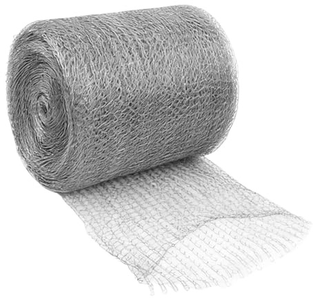 Stainless Steel Mesh Roll - Root Protection Filter, Soft Wire Cloth, Mice Control Air Vent Covers | Garden Proof Netting for Crevice House Wall Holes Air Conditioning Ducts Basement and Fence