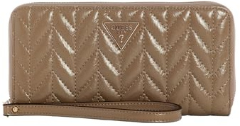 GUESS Geldbörse Cheryl SLG Zip Around Wallet Dark Taupe
