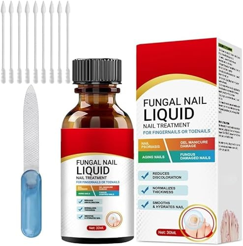 Fungal Nail Treatment For Toenails Extra Strong, Protects Thick, Broken Toe Nail Fungal Treatment - 30ml Extra Strong Nail Fungus Treatment for Toenail, And Discolored Nails