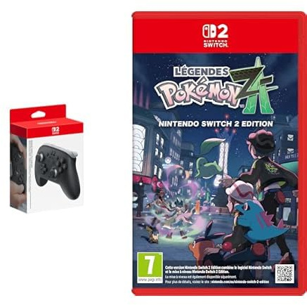 Nintendo Manette Pro Controller Switch 2 + Lgendes Pokmon : Z-A Switch 2 Edition
