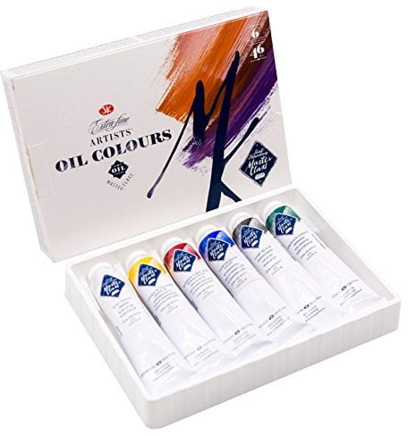 Feinste Künstler Ölfarben Set Master KLASSE 6x46ml Nevskaya Palitra