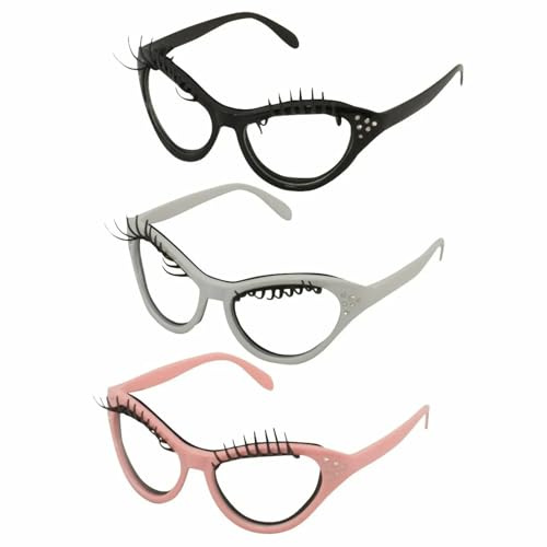 Fred Black Kitchen Diva Eyelash Onion Glasses