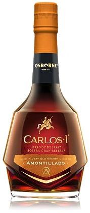 Carlos I Brandy Solera Gran Reserva D.O. Jerez, variedad Amontillado, 700