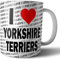 AK Giftshop I Love Yorkshire Terriers - Tea - Coffee - Mug - Cup - Birthday - Christmas - Gift