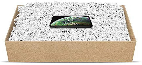 SizzlePak umweltfreundliches Papierfüllmaterial viele Farben 125g-1kg (weiß, 500g)