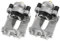 Frankberg 2x Brake Caliper Disc Brake Rear Aluminium Compatible with 3 Series E90 320d-335xi 3 Series Cabriolet E93 335i-330i 3 Series Coupe E92 335i-330xi X1 E84 xDrive28i Replace# 34216769102