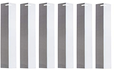 Taino Basic Lot de 6 cache-brûleurs en acier inoxydable anti-gouttes Distributeur de flamme