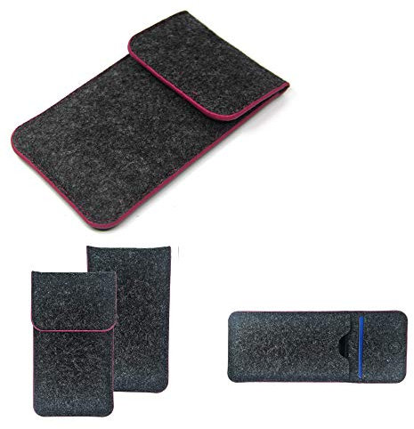 K-S-Trade Qualitativ & Innovativ Handy Schutz Hülle Für Huawei Y5p Schutzhülle Handyhülle Filztasche Pouch Tasche Case Sleeve Filzhülle