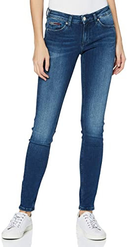 Tommy Jeans Damen Jeans Hose Sophie Stretch, Blau (New Niceville Mid Blue Stretch), 33W/30L