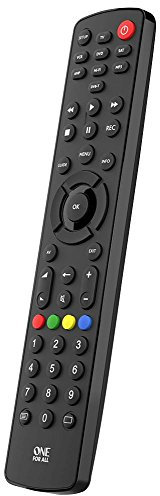 (ONE-FOR-ALL) CONTOUR UNIVERSAL 8 IN 1 REMOTE CONTROL, Remote Controls And Accessories Audio Visual - URC1280