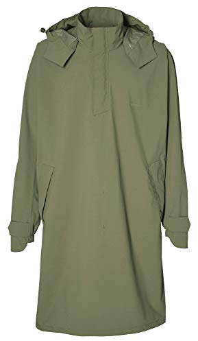 Basil B.V. Unisex – Erwachsene Regenponcho Basil Mosse Helme, Olive Green, XL/XXL