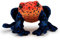 Zappi Co Weich gefülltes Kuscheltier für Kinder Pfeilgiftfrosch Plüschtier (20-22 cm) Safari-Tiere Kollektion Plüschteddy Neugeborenes erstes Kind