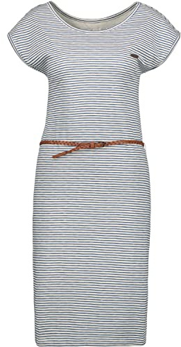 ALIFE and Kickin ElliAK Z Shirt Dress Damen Sommerkleid, Kleid Cloudy L
