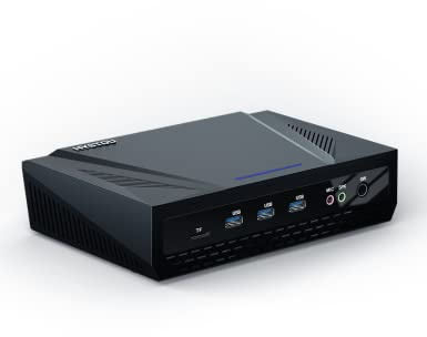HYSTOU Mini Computers i9-11900H Mini PC Windows 11 Pro, 64GB DDR4 2TB NVMe SSD 1TB SDD Mini Desktop PC, Dualband WLAN PC, Wifi6/BT5.2 Büro PC, 4K Display Type C Mini PC, Kleiner PC