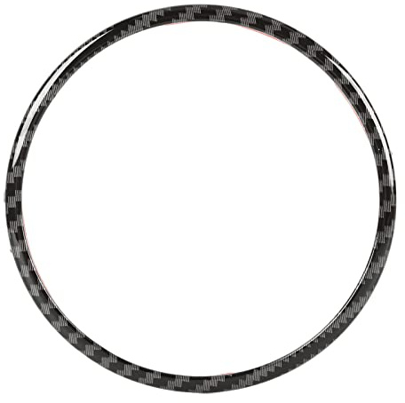 Lenkrad-Emblem-Ring, Kohlefaser-Look, Einfacher Cooler Ersatz Für Mazda CX-3 CX-5 CX-9 2016–2021