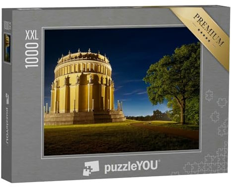 Puzzle 1000 Teile XXL „Befreiungshalle von Kelheim, Deutschland, Bayern“ – aus der Puzzle-Kollektion Burgen