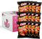 Chio Tortillas Chips Wild Paprika – Knuspriger Snack, 12 x 110g Packung | + Mit stylishem SWEETS´N FOOD Packband verpackt