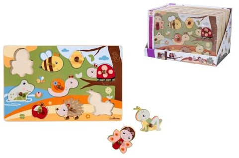 Eichhorn Steckpuzzle, 2-sort.