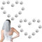 24 Sets Schleiergewichte, magnetische Perlen, elegante Hochzeitskleid-Gewichte für Wind, doppelseitige künstliche Perlen, Mehrzweck-Hijab-Magnetnadeln für Braut, Hochzeit, Schleier-Zubehör,