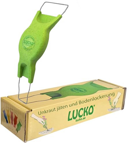 LUCKO Jätefaust Gartenwerkzeug Unkraut Entferner Gerät Gartenzubehör Garten Gadgets Hochbeet Zubehör Unkrautstecher Gartenkralle Gartenhelfer