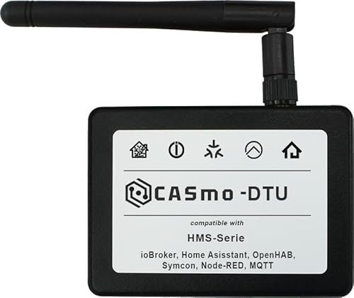 CASmo-DTU-HMS !!! Achtung !!! Nicht für WLAN kompatible Wechselrichter (z.B. HMS-600W, HMS-800W) Gateway für bis zu 10 Hoymiles-Wechselrichtern (HMS-Serie, 2.4GHz) ins WLAN-Netz.