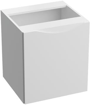 lavita Cargo-Möbel Kolorado Weißer Glanz 500 Hängeschrank Badschrank FrachtkorbSchrank 50cm Breit Hängeschrank fürs Bad Lackierte Platte 46x50,5x54,2 cm Montierte Möbel