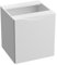 lavita Cargo-Möbel Kolorado Weißer Glanz 500 Hängeschrank Badschrank FrachtkorbSchrank 50cm Breit Hängeschrank fürs Bad Lackierte Platte 46x50,5x54,2 cm Montierte Möbel