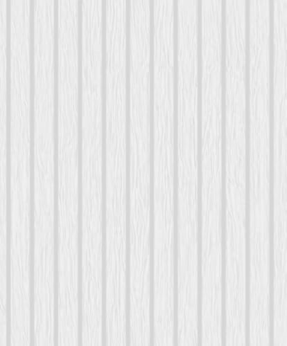 K Collection Debona Crystal Slats White Wallpaper Modern Contemporary - Trendy Feature Wall 8905