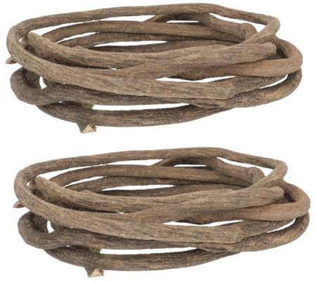 GARVALON 2stücke Kunstbaumzweige Lange Weinreben-Girlande Für -Dekoration Grüne Und Festtagsdekoration Robust Anpassbar Für Kränze Und Wohnaccessoires