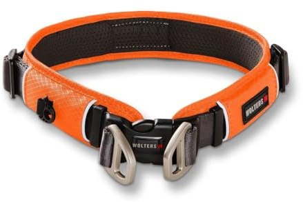 WOLTERS Halsband Active Pro Comfort, Größe:30-35 cm, Farbe:rot orange/anthrazit